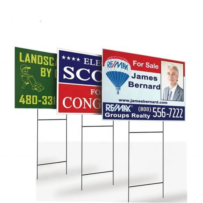 24x36 Blank Corrugated Plastic Sign