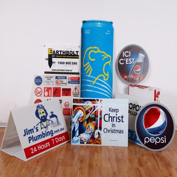 Printing Coreflute Coroplast Signs
