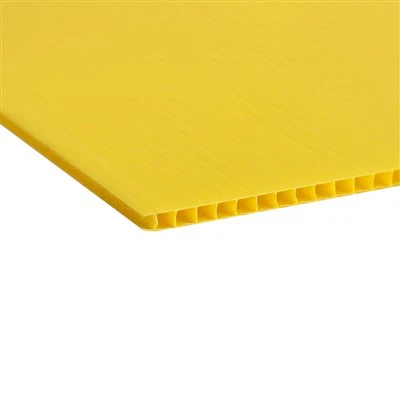Polypropylène Plastik Corrugated Fèy