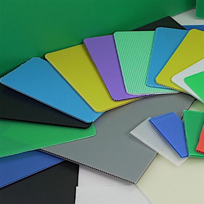 Twin Wall PP Corrugated Plastik Fèy 2-12mm