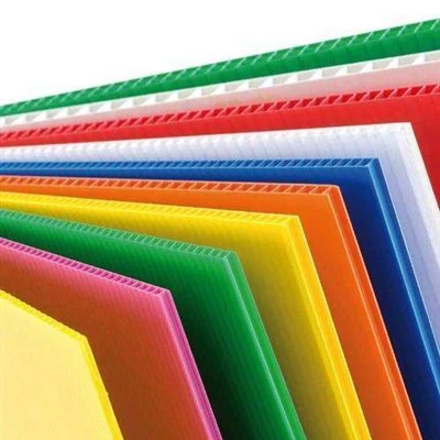 Twin Wall PP Corrugated Plastik Fèy