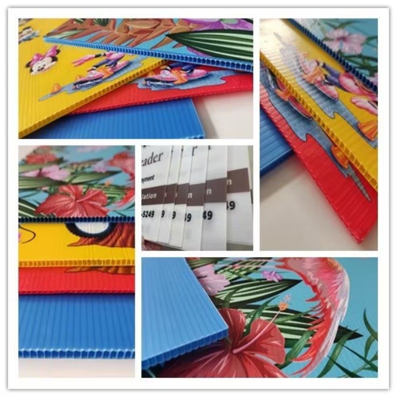 Custom Printed PP Lawn Sign factory