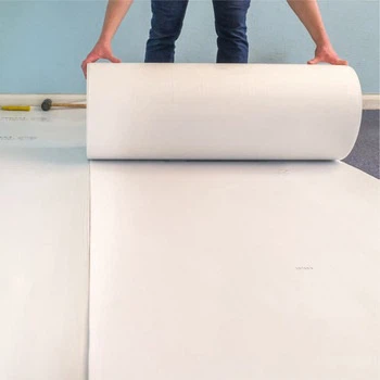 2mm 3mm PP Corrugated Plastik Floor Pwoteksyon woulo liv