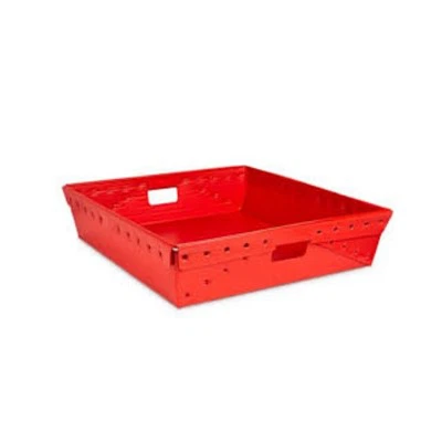 Reutilabl corrugated lapòs plastik Totes