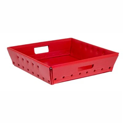 Customizable plato plastik corrugated