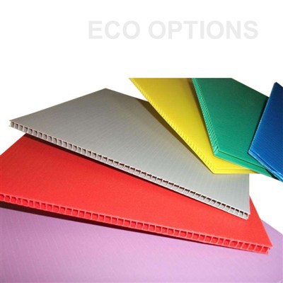Resiklaj PP Corrugated Plastik Fèy