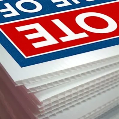 Waterproof Corflute Roster Signs factory